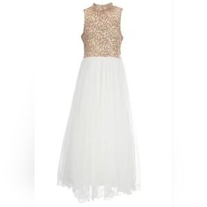 Speechless Girls' High Neck Full Length Party Dress Size 10